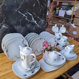 Hot Selling 47-Piece Dinnerware Set – Complete Service for Eight
