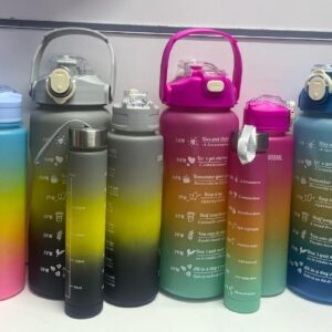 3-in-1 Multi-Function Portable Water Bottle with Built-In Filter & Fruit Infuser, BPA-Free Hydration Solution for Sports, Travel & Office